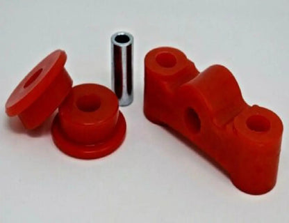 Energy polyurethane shifter bushings for Honda Civic EK and EG D-Series transmission, by Jack Spania Racing, shown in the image.