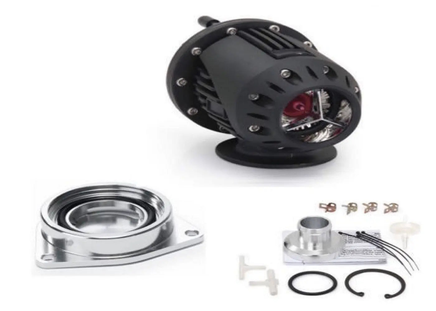 Jack Spania Racing SSQV blow off valve for 2011-2018 Hyundai Sonata, direct fit turbo engine part with adapter.