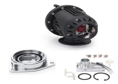 Jack Spania Racing SSQV blow off valve for 2011-2018 Hyundai Sonata, direct fit turbo engine part with adapter.