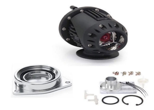 Jack Spania Racing SSQV blow off valve for 2011-2018 Hyundai Sonata, direct fit turbo engine part with adapter.