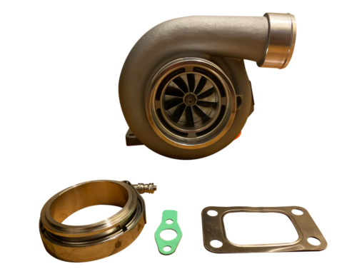 Gen 2 Billet Wheel Dual Ball Bearing Turbo GT35 GTX3582R T3 .82 A/R Vband Clamp - Jack Spania Racing
