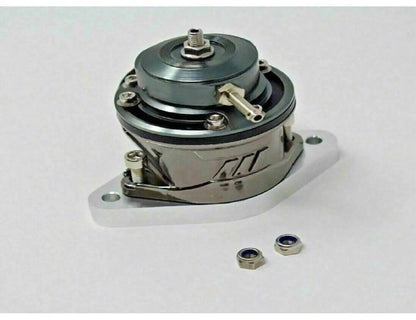 Jack Spania Racing Type FV Blow Off Valve Kit installed on Mazda Mazdaspeed 3 and 6 turbo engine, showing the valve and hoses.