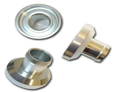 HKS SSQV blow off valve adapter flange for 1.8T engines, compatible with Jetta, Golf, Passat, Audi, by Jack Spania Racing.