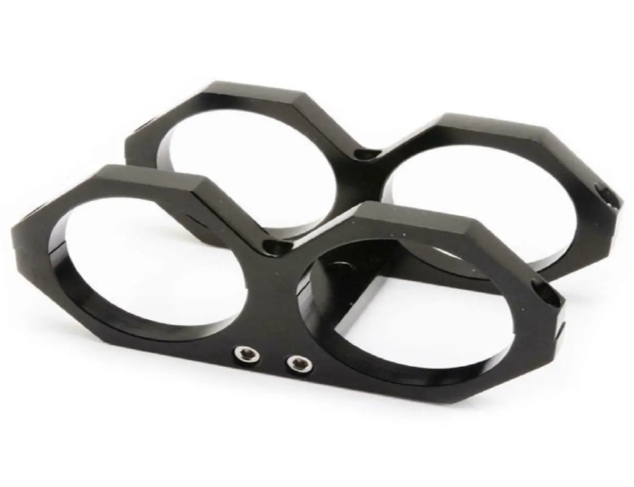 Billet Aluminum Dual Fuel Pump Clamp Cradle Mounting Bracket Fits 044 Bosch - Jack Spania Racing