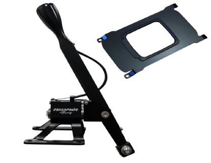 Jack Spania Racing Billet B Series shifter box cover and boot for Acura Integra DC2 Type R and CRX IRP transmission parts.