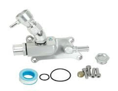 Replacement K Series tuned upper coolant housing filler neck for Honda K20Z3 K24 engines by Jack Spania Racing.
