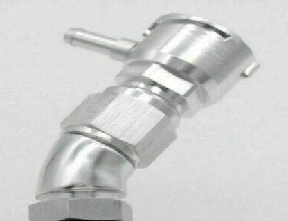 Replacement K Series tuned upper coolant housing filler neck for Honda K20Z3 and K24 engines, by Jack Spania Racing.