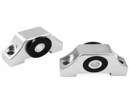 Jack Spania Racing B/D Series engine motor torque mount kit for 92-01 Honda Civic EG EK, showing the black rubber and metal mount components.