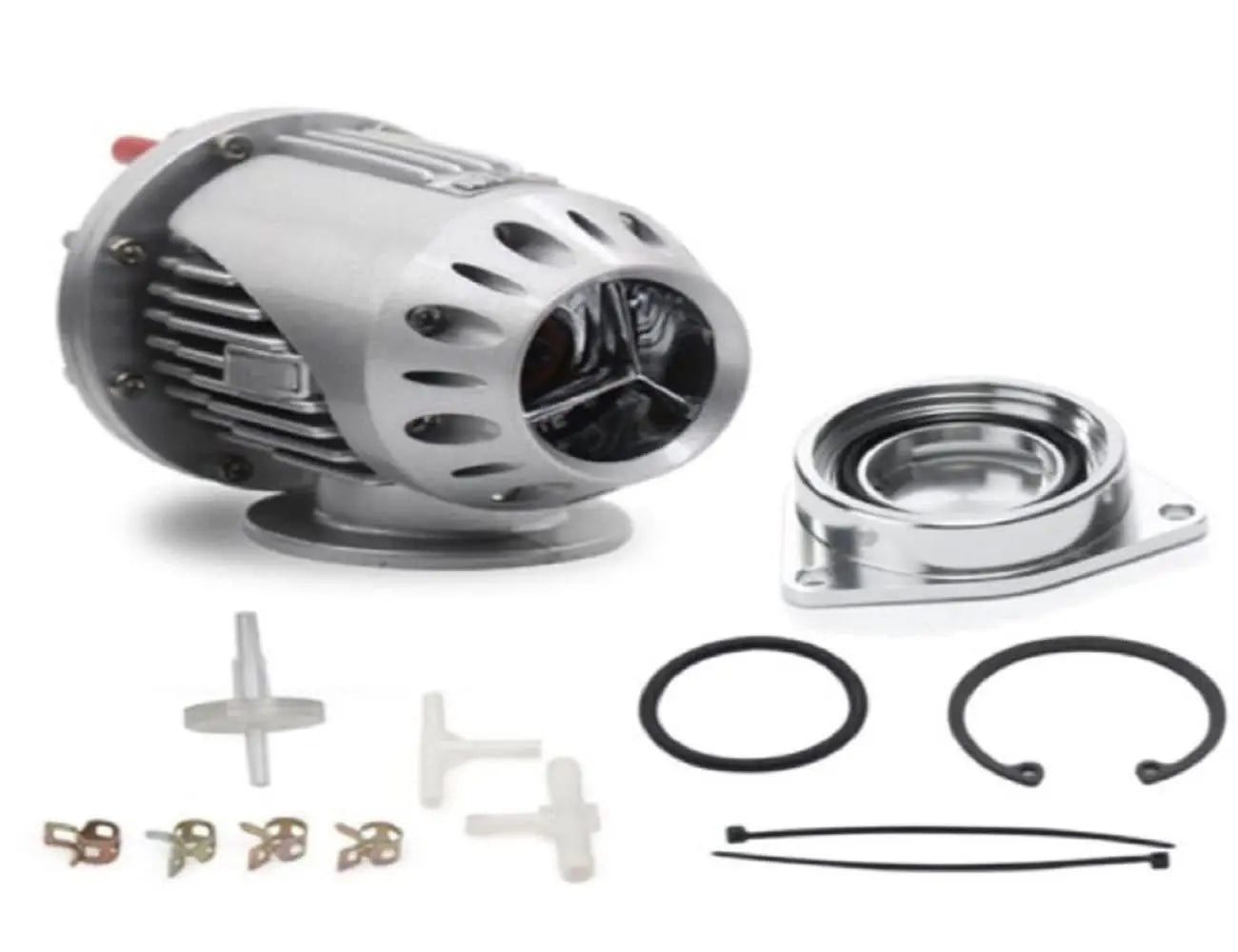 Dodge Neon SRT-4 SSQV blow off valve kit with billet adapter, designed for 2.4L engine, by Jack Spania Racing.