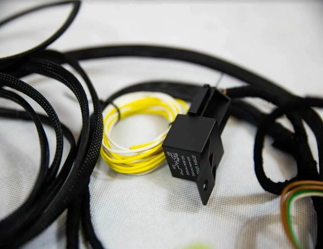Jack Spania Racing K20 K24 K Series swap wiring harness for 88-91 Honda Civic CRX engine conversion, ECU compatible.