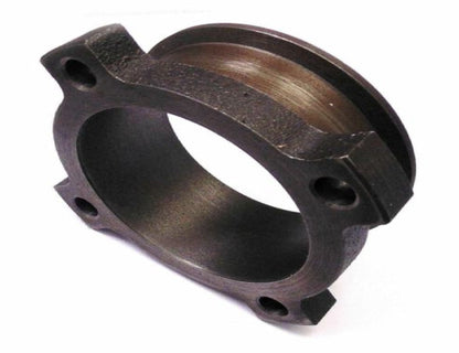 Jack Spania Racing 2.5-inch 4-bolt exhaust downpipe flange and 3-inch V-band adapter for T2 T3 T4 T6 turbochargers, engine parts