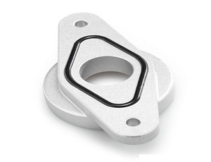 Jack Spania Racing SSQV Blow Off Valve for Mazda Mazdaspeed 3 with direct fit adapter, engine part shown on engine bay.