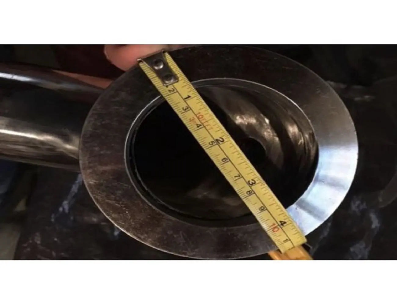Stainless steel 90° downpipe elbow for Holset turbo, V-band flange clamp, 4-inch exhaust part from Jack Spania Racing