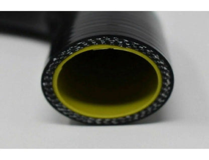 Jack Spania Racing upper coolant hose for Honda Acura K-Series K20 and K24 engines, engine part with flexible rubber tubing.