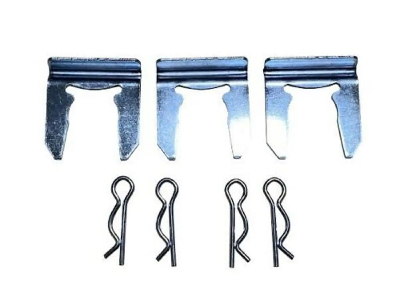 Jack Spania Racing K20 K24 shifter cable mounting clips and pins for transmission hardware, OEM quality for reliable gear shifting.