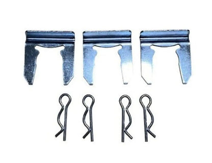 Jack Spania Racing K20 K24 shifter cable mounting clips and pins for transmission hardware, OEM quality for reliable gear shifting.
