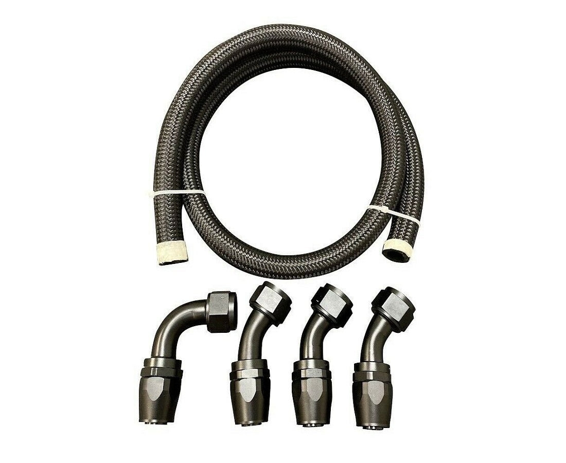 Jack Spania Racing Tucked Coolant Radiator -16 AN Hose Fitting for Civic EG EK DC Si B D F H K J Series engine parts