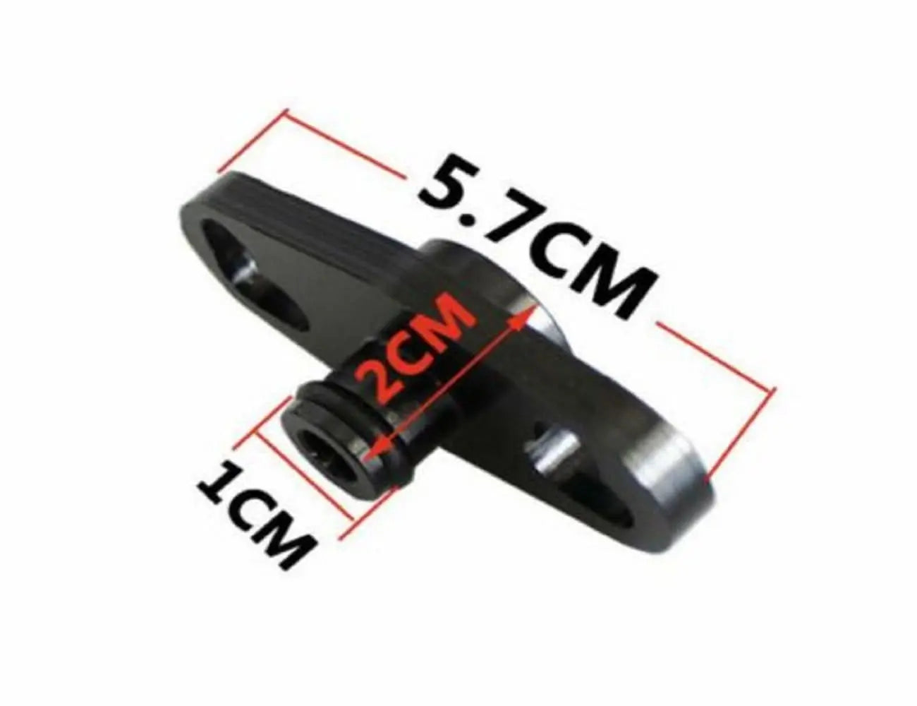 Fuel pressure regulator FPR adapter for Nissan, Subaru, Toyota engines, 1/8NPT, by Jack Spania Racing.