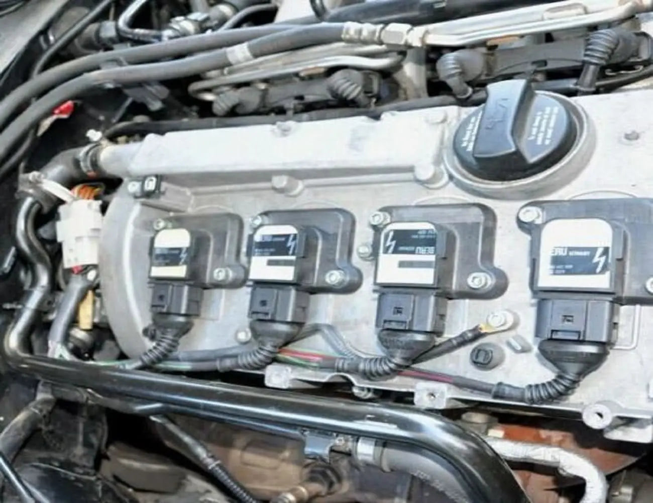 Audi VW 1.8T ignition coil wiring harness loom for MK4 GTI, GLI, TT, A4 B5 Jetta, by Jack Spania Racing.