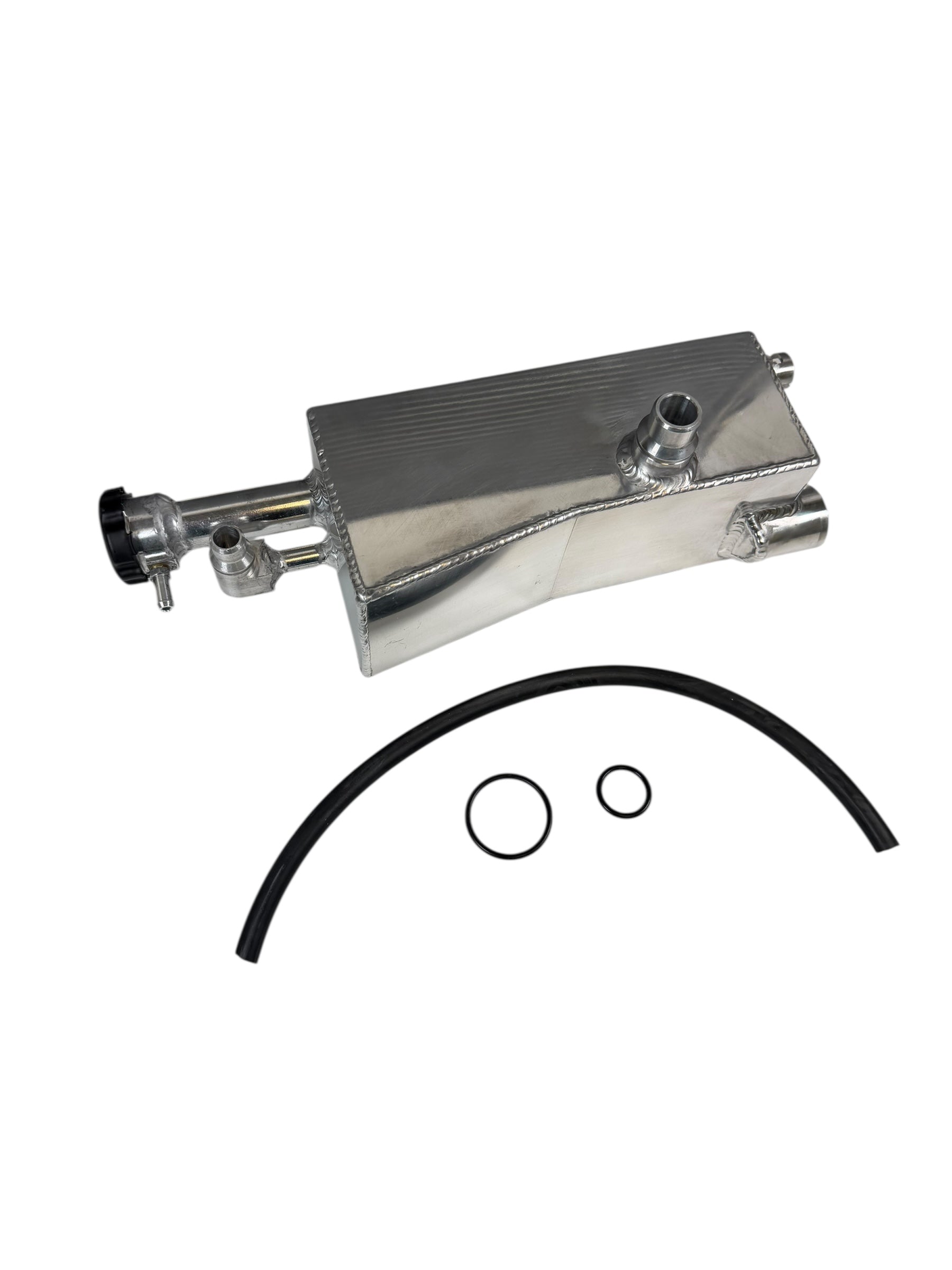 Aluminum coolant reservoir tank for BMW E46 E53 E83 323i 325i 328i 330i M52 M54 engine parts by JackSpania Racing