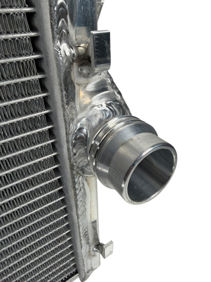 High performance JackSpania Racing heat exchanger radiator for BMW E46 3 Series, Z4, M52, M54, S54 engine parts.