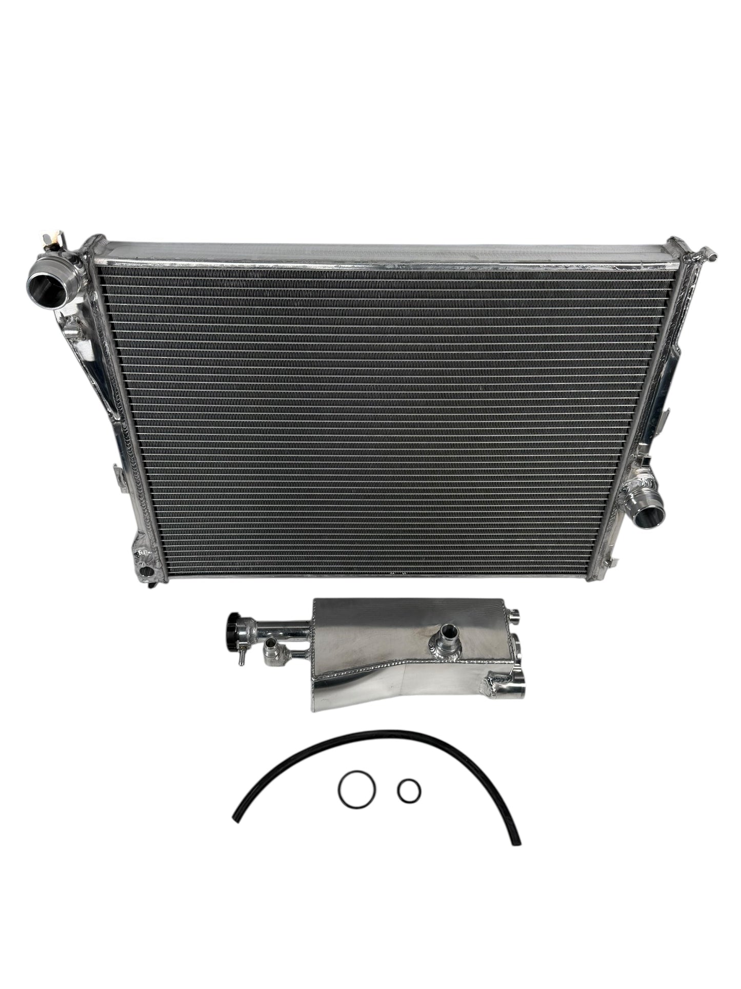 High performance JackSpania Racing heat exchanger radiator for BMW E46 3 Series, Z4, M4, M52, M54, S54 engine parts.