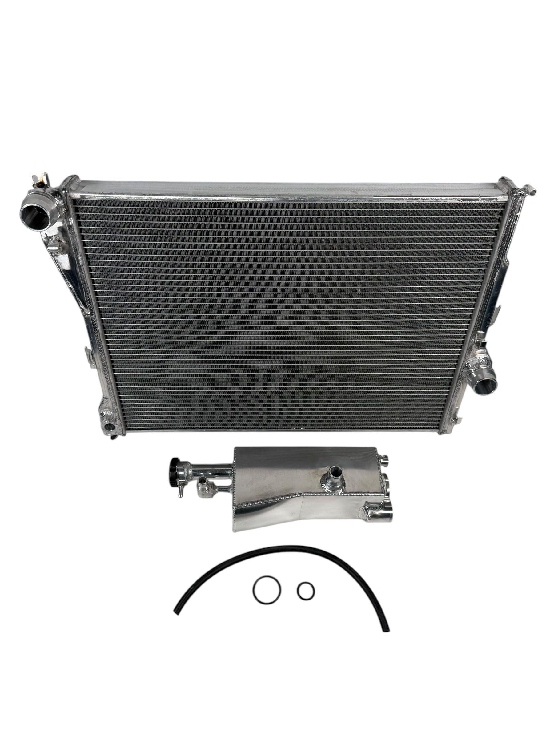 High performance JackSpania Racing heat exchanger radiator for BMW E46 3 Series, Z4, M4, M52, M54, S54 engine parts.