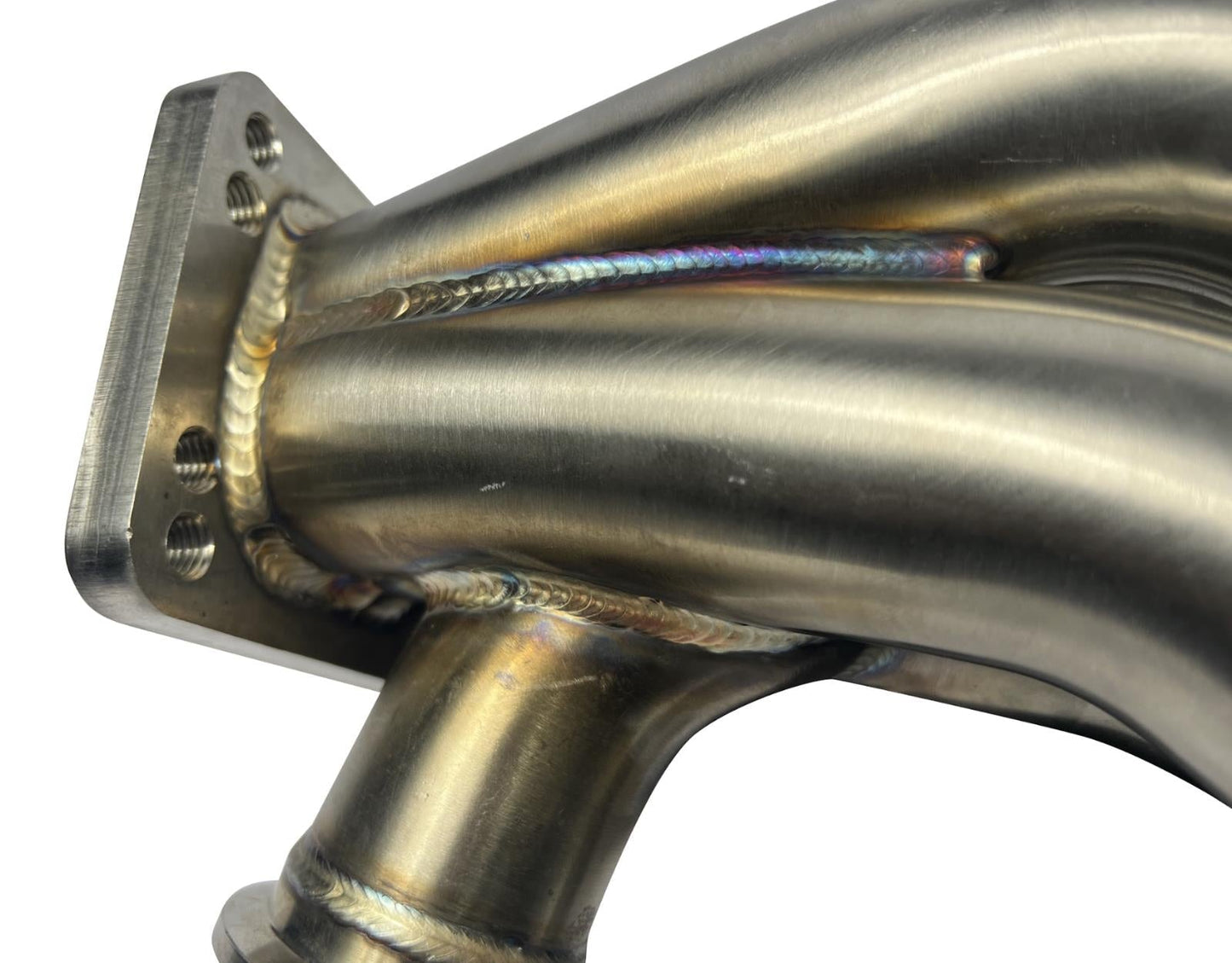 JackSpania Racing K Series Sidewinder Turbo Manifold with 44mm wastegate, up pipe, dump tube, and exhaust hood for K20 and K24 engines