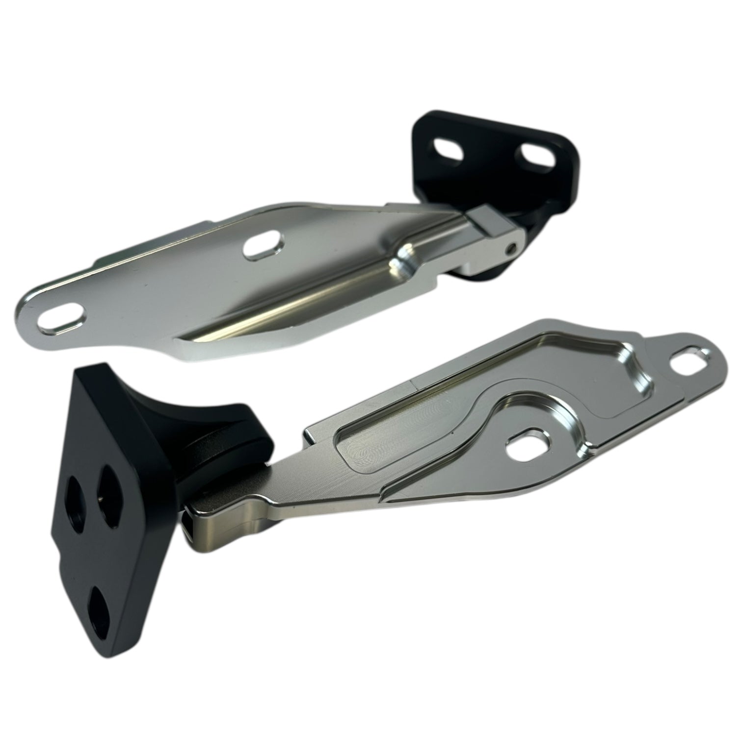 Billet quick hood hinge release latch for Honda Acura 92-01 Civic Type R DC2 EK, engine part by Jack Spania Racing