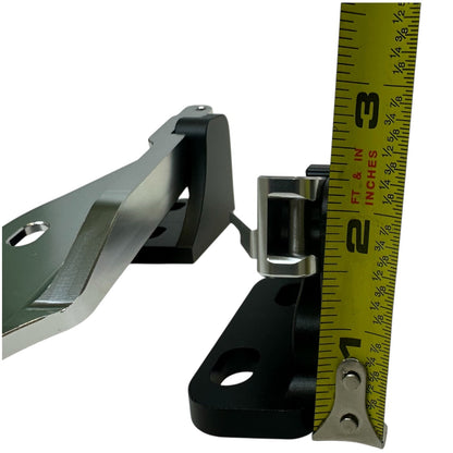 Jack Spania Racing billet quick hood hinge release latch for Honda Acura 92-01 Civic Type R DC2 EK engine parts.
