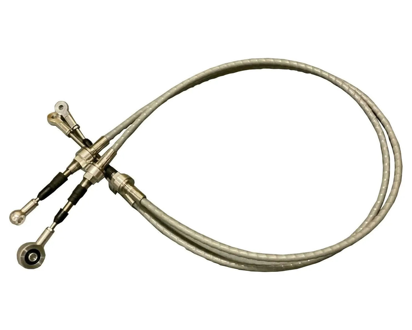 Jack Spania Racing shifter cables and linkage for Honda RSX Type-S, compatible with K20, K24, and K-series engines.