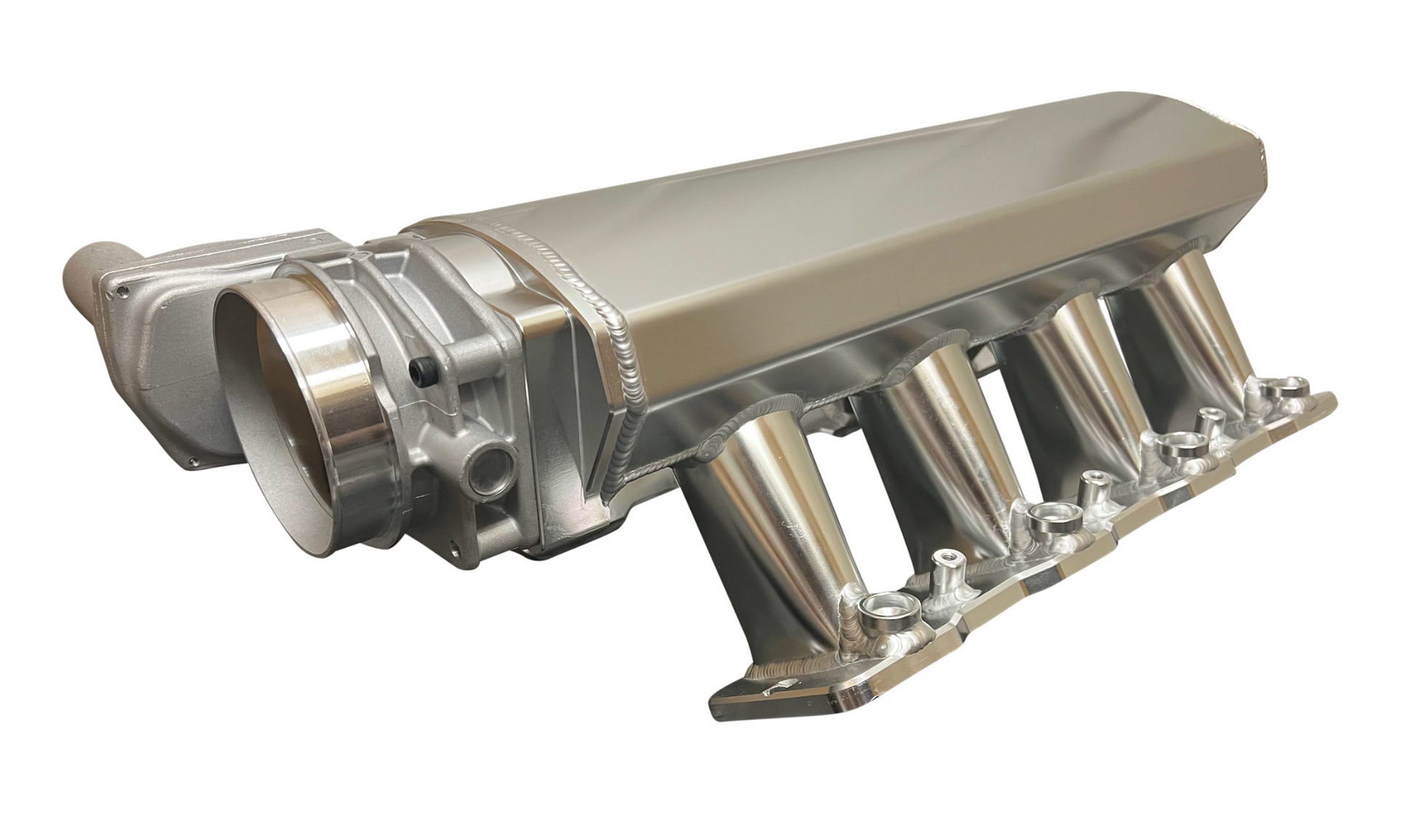LS 102mm Fabricated 8″ Tall Intake Manifold with Fuel Rails & Drive By Wire DBW Throttle Body TB GM Chevrolet LS LSX LS3 L92 SBC Small Block Chevy V8 GEN - Jack Spania Racing