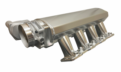 LS 102mm Fabricated 8″ Tall Intake Manifold with Fuel Rails & Drive By Wire DBW Throttle Body TB GM Chevrolet LS LSX LS3 L92 SBC Small Block Chevy V8 GEN - Jack Spania Racing