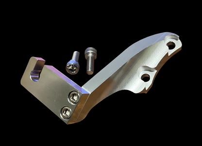 Jack Spania Racing billet K Series throttle cable bracket for K20, K24, RSX Type S, K swap, EG, EK, DC2, EF, DA engines.