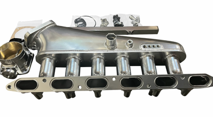 BMW E36 E46 M50 M52 M54 intake manifold and throttle body by Jack Spania Racing, engine parts for 325i, 328i, Z3, and M3 models