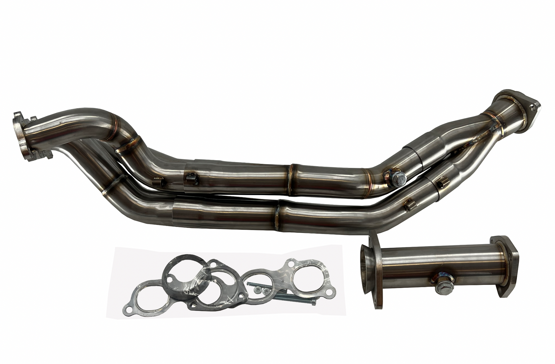 Jack Spania Racing K20 Z3 06-11 Honda Civic Si FG1 FD FA K-Series 2.5" Tri-Y header exhaust for 2.0L engine.