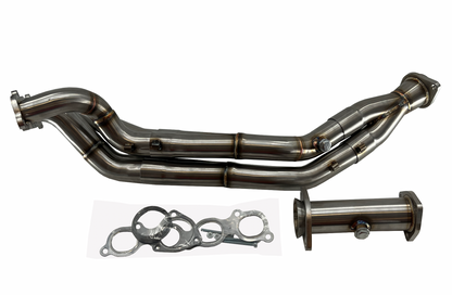 Jack Spania Racing K20 Z3 06-11 Honda Civic Si FG1 FD FA K-Series 2.5" Tri-Y header exhaust for 2.0L engine.
