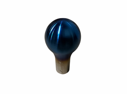 Tear drop burnt titanium weighted shift knob by Jack Spania Racing for 10 x 1.5 SI RSX EK EG Civic EF interior gear shifter