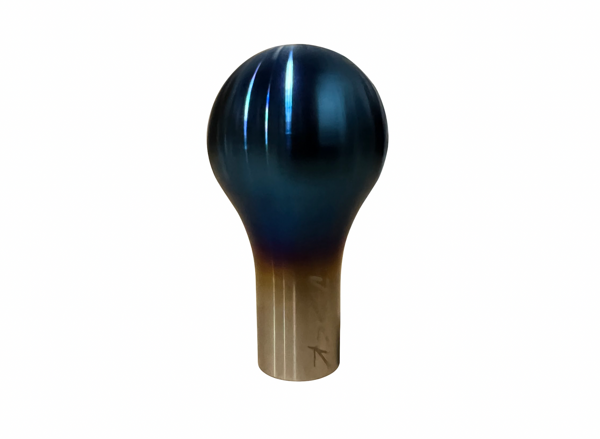Burnt titanium 1lb tear drop weighted shift knob by Jack Spania Racing for Honda Civic, RSX, EK, EF, and Si models.