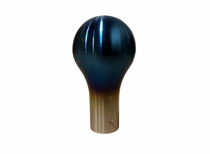 Burnt titanium 1lb tear drop weighted shift knob by Jack Spania Racing for Honda Civic, RSX, EK, EF, and Si models.