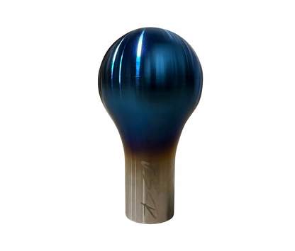 Tear drop burnt titanium weighted shift knob by Jack Spania Racing for 10 x 1.5 Si RSX EK EG Civic EF interior gear shift.