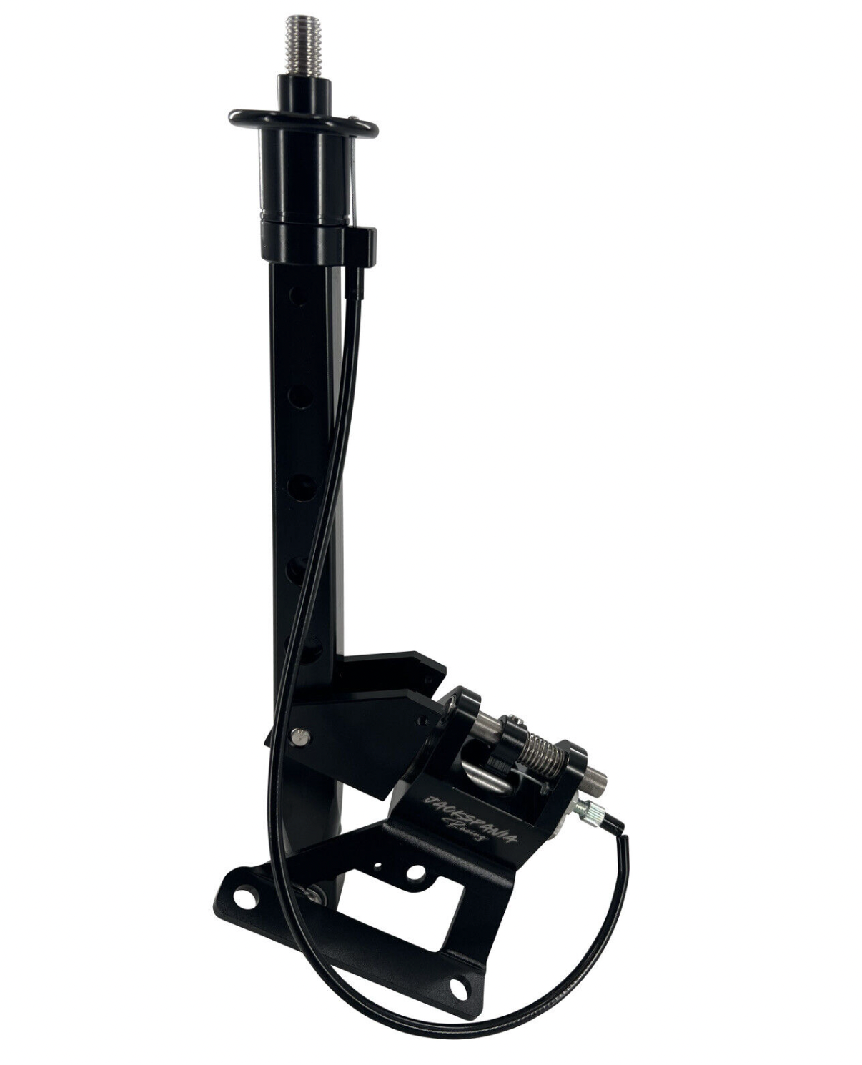 Jack Spania Racing billet B D Series race shifter box for Honda Acura EG EK CRX transmission parts, shown in the image.