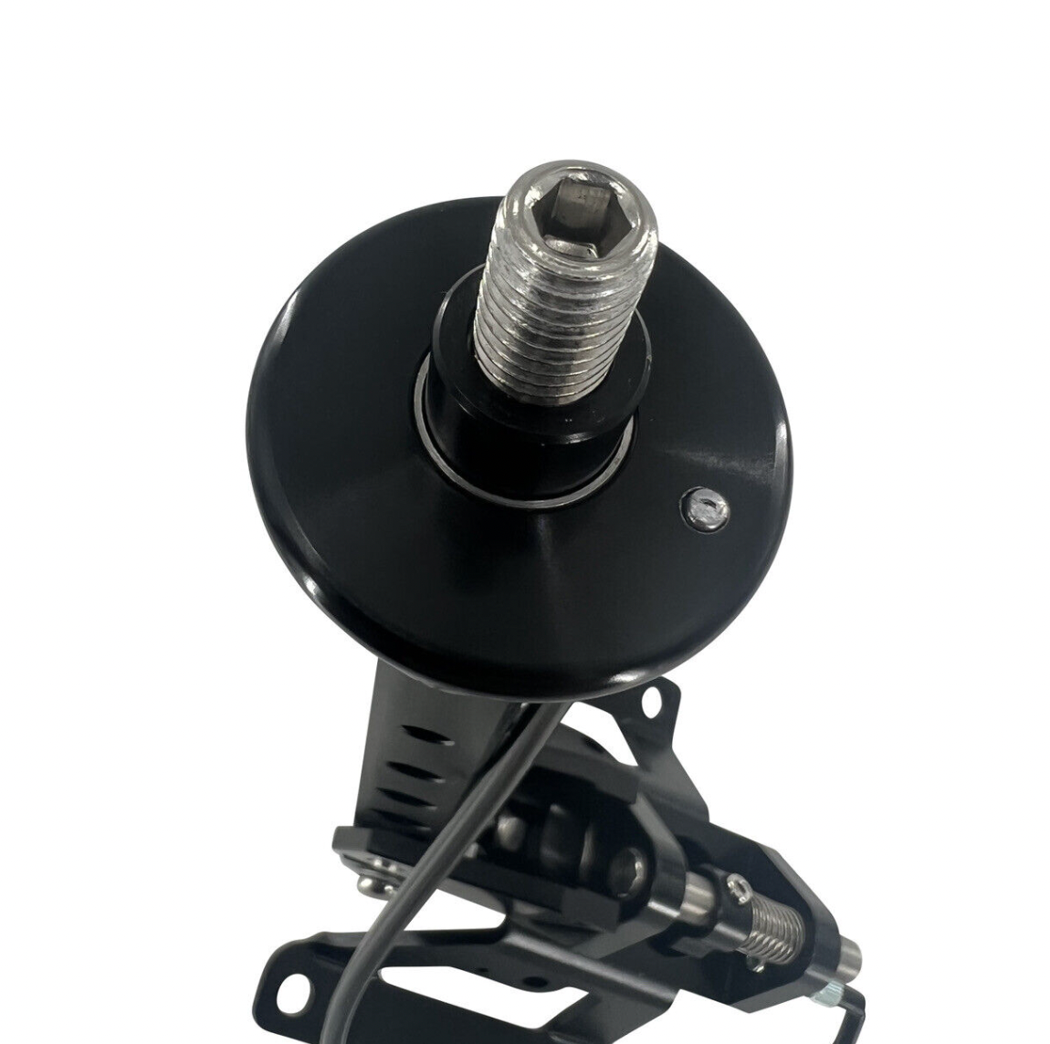 Jack Spania Racing Billet B D Series Race Shifter Box for Honda Acura EG EK CRX transmission parts, shown in the image.