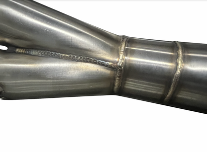 Jack Spania Racing B Series Megaphone race header side fender exit for B18 B18B B18C 4-1 collector exhaust part.