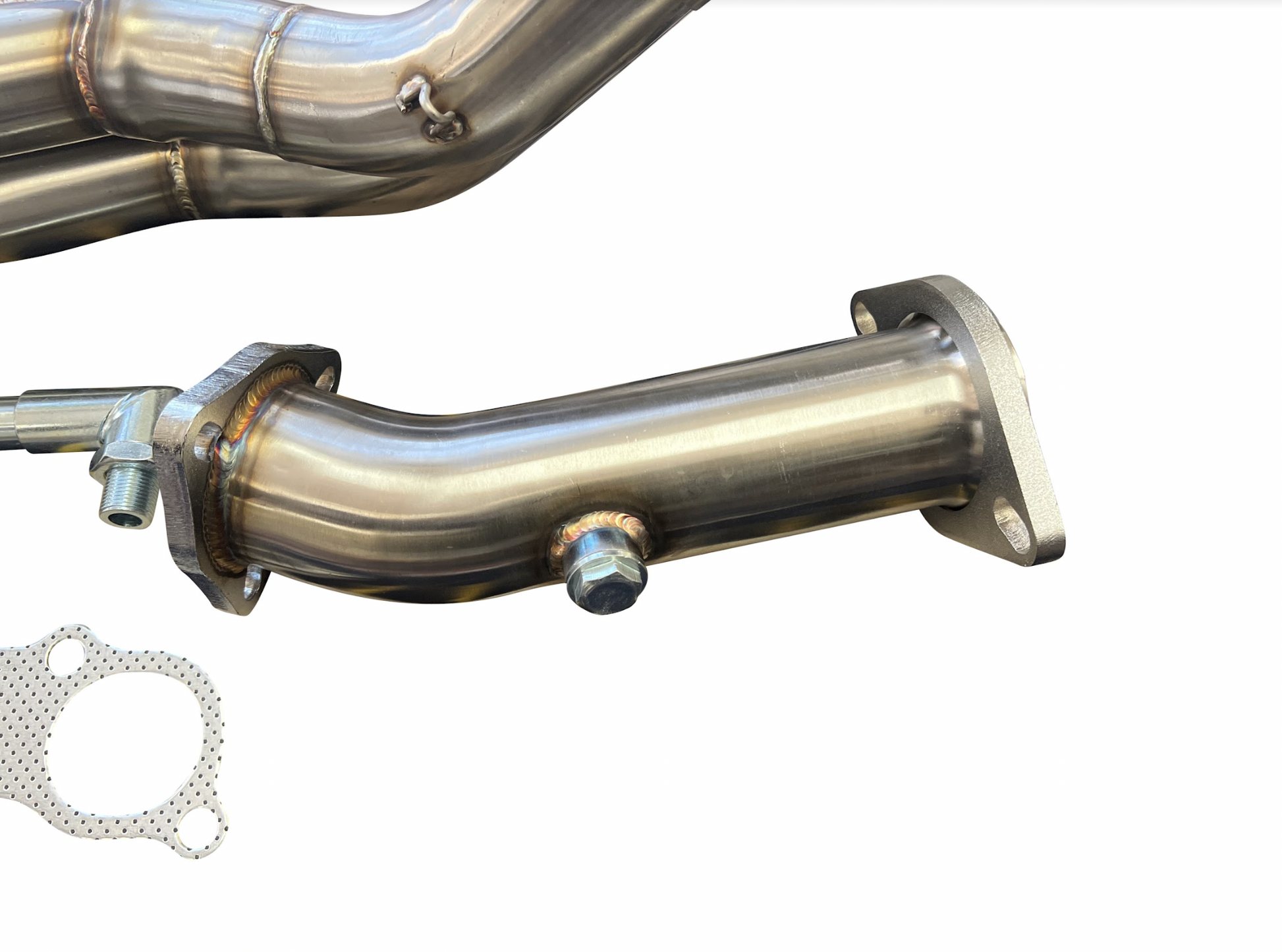 Jack Spania Racing K-Series race header for Honda RSX EP3 Type S K20 K24 engine, shown in the image.