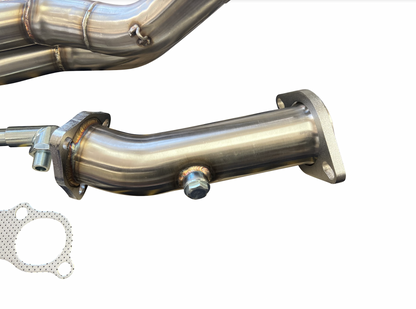 Jack Spania Racing K-Series race header for Honda RSX EP3 Type S K20 K24 engine, shown in the image.