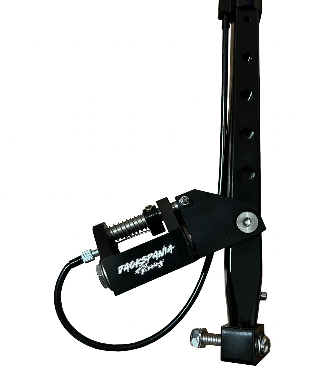 JackSpania Racing Billet Race Spec B Series D Series Shifter Box Lockout for transmission, shown in the image, without mounting bracket.