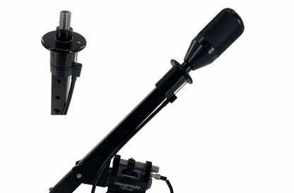 JackSpania Racing Billet Race Spec B Series D Series shifter box lockout for transmission, without mounting bracket, in a detailed close-up image.