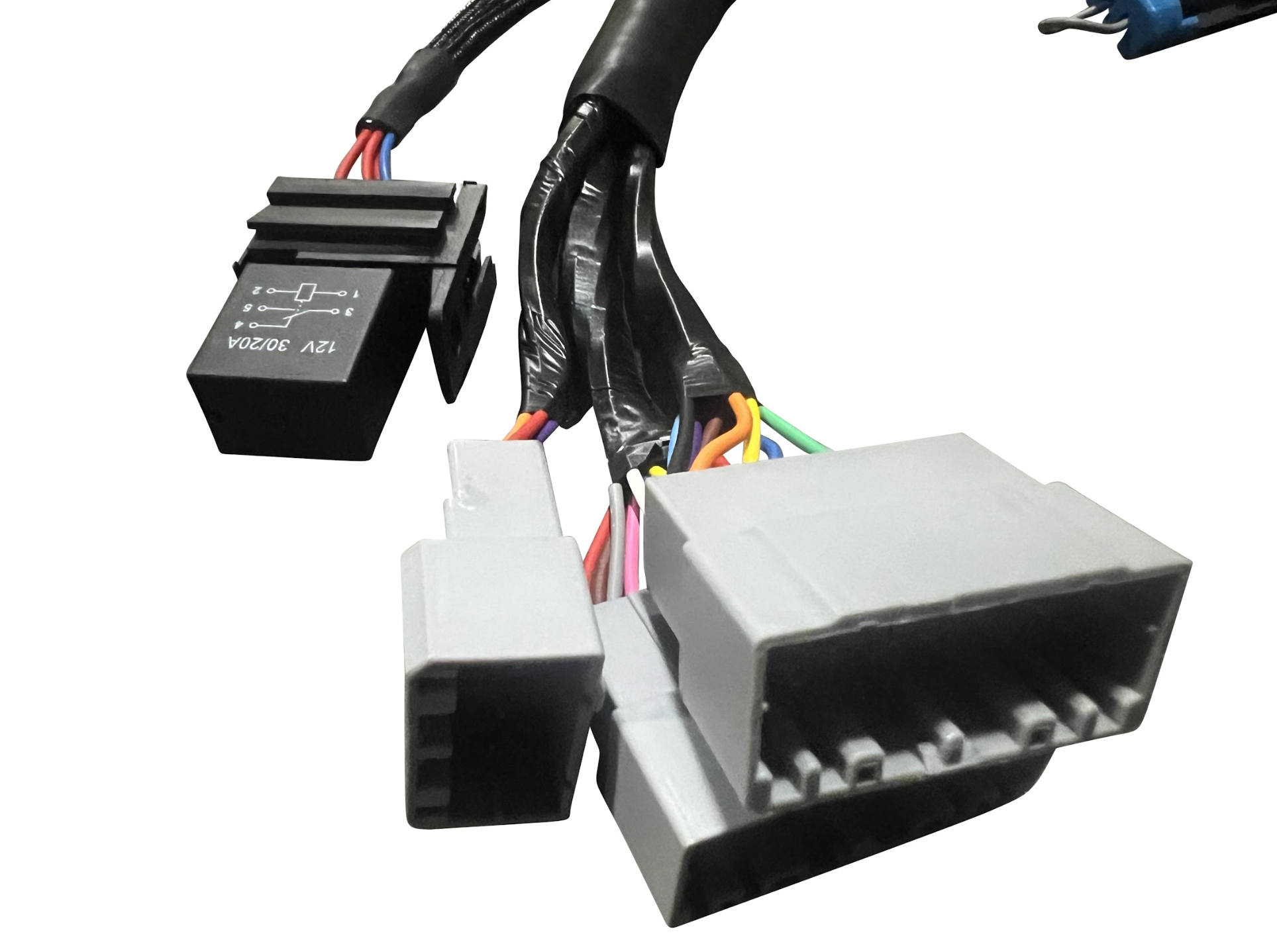 JackSpania Racing Plug & Play Jumper Harness for AEM Infinity 506/508 ECU, engine parts, shown in the image.