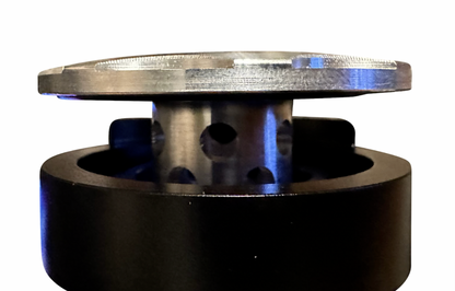Jack Spania Racing Ultra Vent Scavenger Oil Valve Cap Catch Can for Honda B, D, H, K Series engines with 10AN fitting.